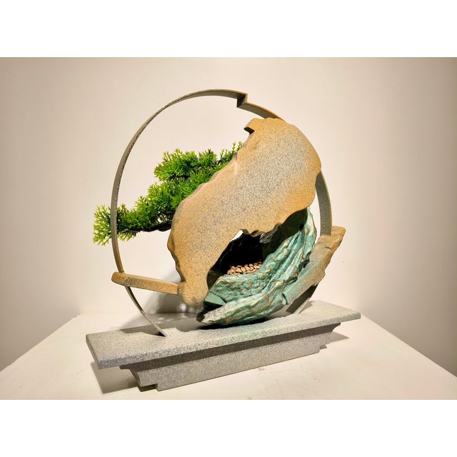 2020s Landscapes, Bonsai, and Sculptural Ornaments，Half-Veiled – Neo-Chuanpai Bonsai Series For Sale - Image 5 of 12
