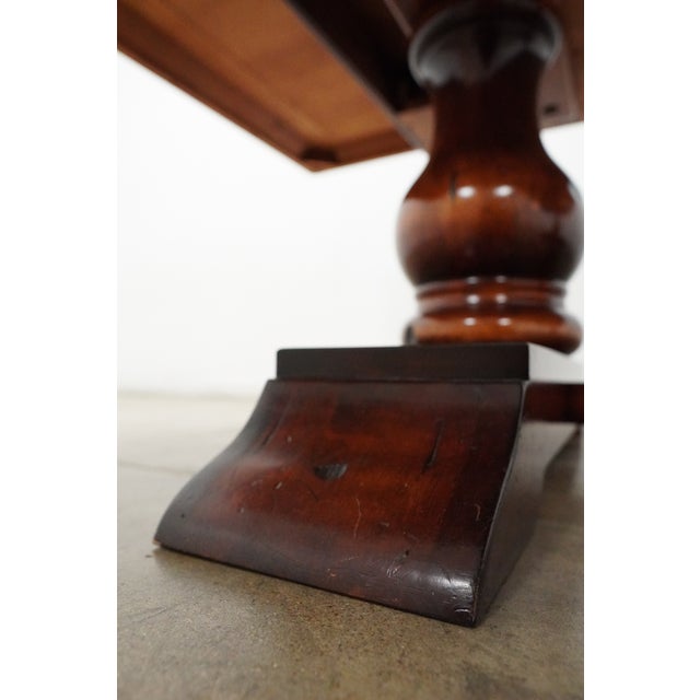 Vintage Bernadette Livingston Rustic Luxury Furniture Dining Table For Sale - Image 12 of 14