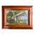 Vintage Signed Oil on Canvas “Paysage” – Russian School Landscape For Sale