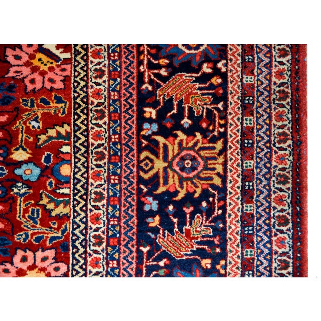 Early 20th Century Mahal Rug For Sale In Chicago - Image 6 of 12