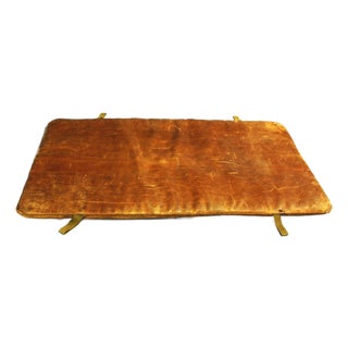 Leather Gym Mat, 1930s For Sale