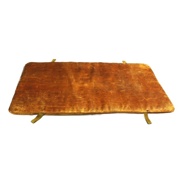 Leather Gym Mat, 1930s For Sale