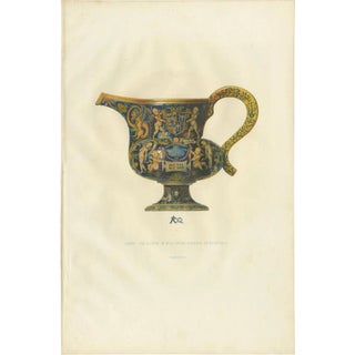 Delange, Illustration of a Hanap of Mr. Alphonse De Rothschild, 1869, Print For Sale