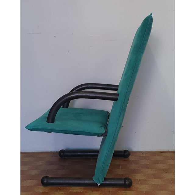 Metal Lounge Chair by Burkhard Vogtherr for Arflex For Sale - Image 7 of 7