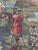 Mid-Century French Aubusson Jacquard Tapestry Médiéval Design, 1940s For Sale - Image 10 of 18