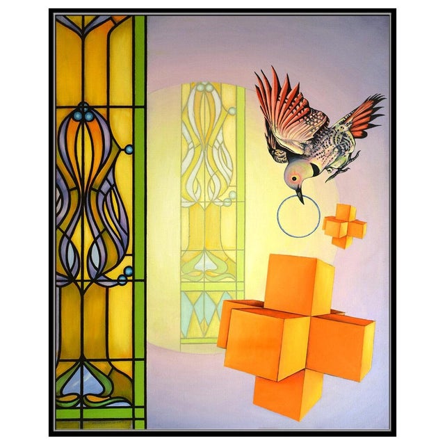 Surrealism 1970s Trans-Illumination, Rita Simon For Sale - Image 3 of 6