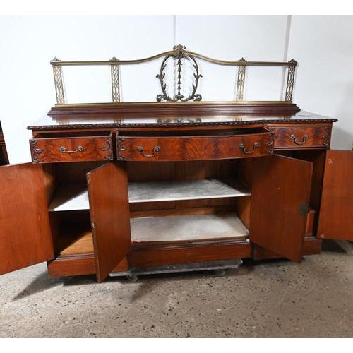 Chippendale Mahogany Sideboard, 1890 For Sale - Image 3 of 12