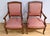 Set of Antique Armchairs in Mahogany For Sale - Image 4 of 18