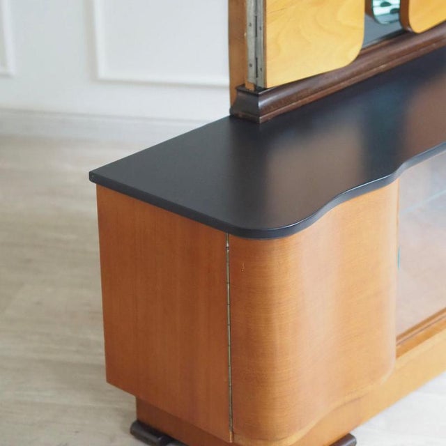 Art Deco Dressing Table with Mirror, 1940s For Sale - Image 15 of 18