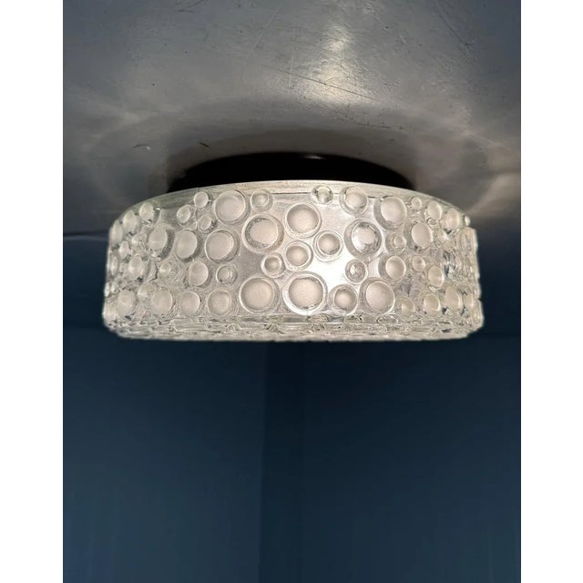 Bubble Glass Wall or Ceiling Lamp, 1960s For Sale - Image 4 of 14