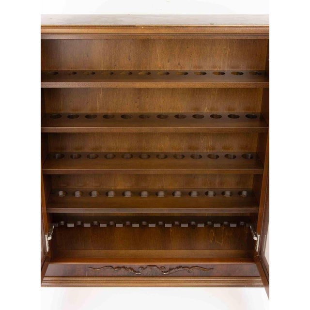 Vintage Pipe Display Cabinet, Late 20th Century For Sale - Image 3 of 6