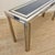 Vintage Console in Chromed Metal and Blue Glass by Liwans, Italy, 1970s For Sale - Image 6 of 9