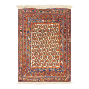 Antique Persian Tribal Afshar Rug 3'2'' X 4'2''`