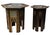 19th Century Moroccan Hexagonal Pedestal Table, 1890s, Set of 2 For Sale - Image 4 of 8