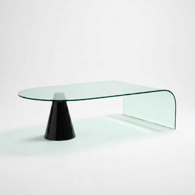 Italian Table in the style of Massimo Vignelli, 1970s For Sale - Image 9 of 11