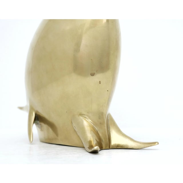 Brass Dolbi Cashier Vintage Brass Fish For Sale - Image 8 of 11