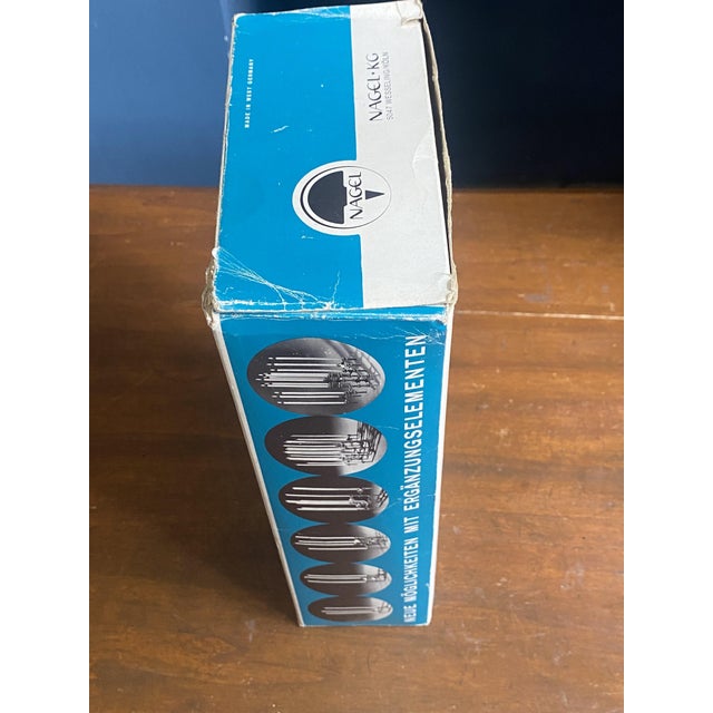 Vintage S22 Candlesticks and Adjustable Candles by Nagel, 1970s, Set of 3 For Sale - Image 17 of 18
