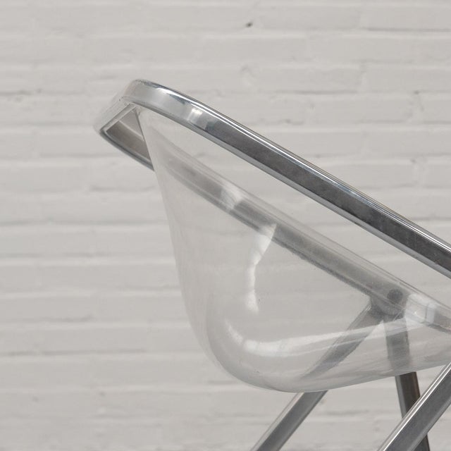 Metal Plona Chair by Giancarlo Piretti for Castelli, 1970s For Sale - Image 7 of 11