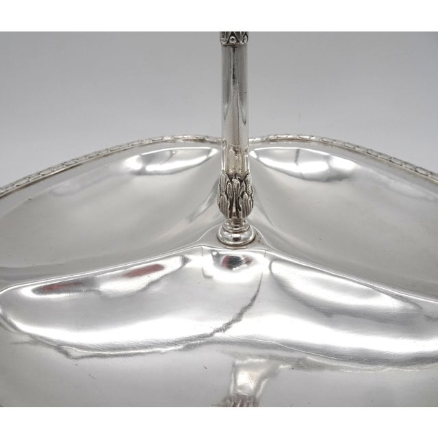 Art Nouveau Silver-Plated Handled Candy Tray from Wiskemann, 1930s For Sale - Image 10 of 15