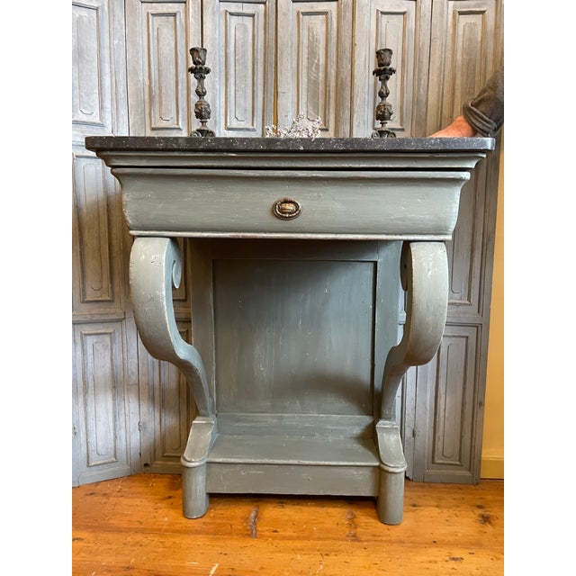 Louis Philippe French Console Table, Set of 2 For Sale - Image 3 of 18