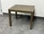 Contemporary Urban Furniture Linen Wrapped End Table For Sale - Image 3 of 12