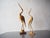 Vintage Herons Statue in Wood, 1970s For Sale - Image 3 of 15