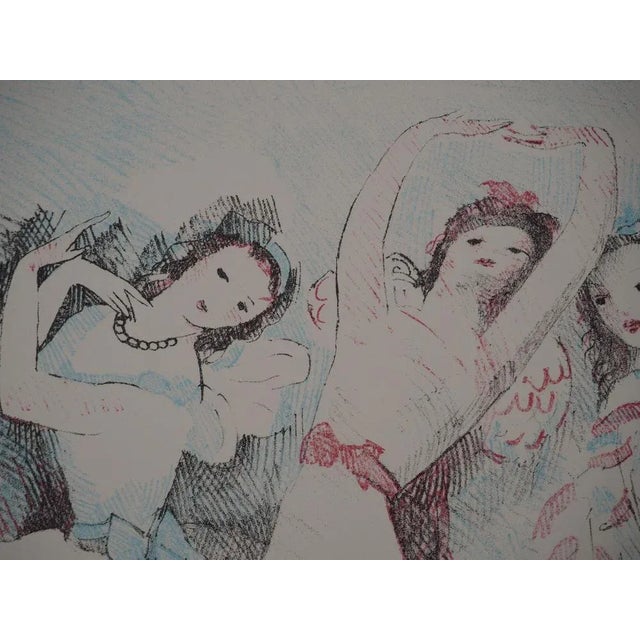 Marie Laurencin, The Dancers, Original Signed Lithograph For Sale - Image 5 of 6
