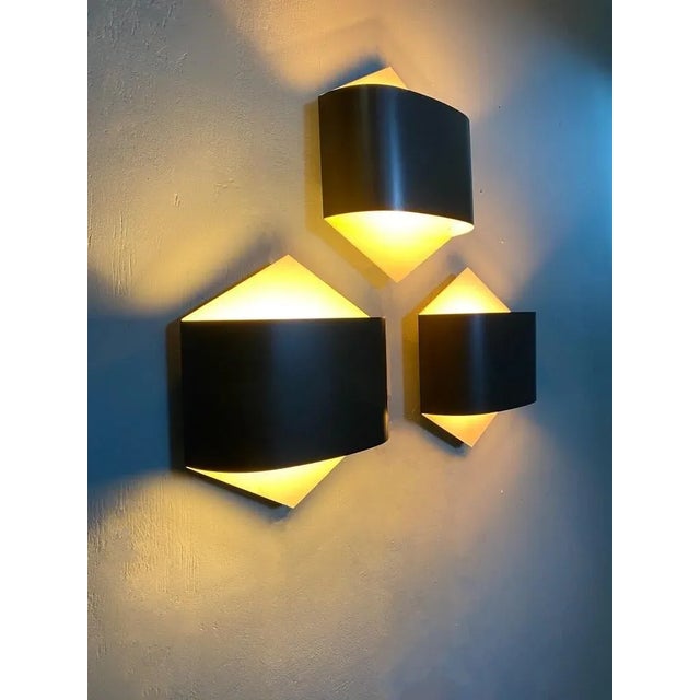 Wall Lights by Dieter Witte for Staff, Germany, 1960, Set of 3 For Sale - Image 4 of 13