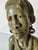 Vintage Verdite Stone African Woman Bust Sculpture Signed Cashel K. For Sale In Miami - Image 6 of 12