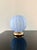Vintage Murano Glass Blue Tulipano 20 Table Lamp by La Murrina, 1990s For Sale - Image 15 of 16
