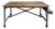 Restoration Hardware Reclaimed Wood Industrial Desk For Sale