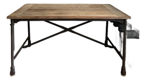 Restoration Hardware Reclaimed Wood Industrial Desk