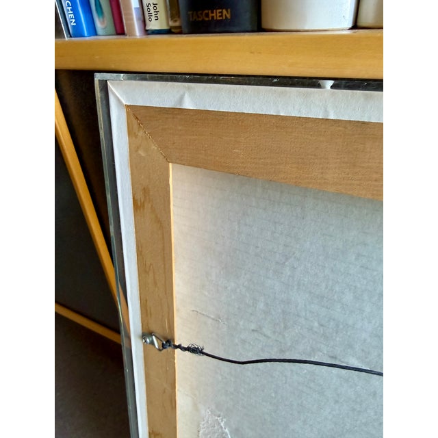 Jasper Johns 1990 National Gallery of Art Exhibition Poster Custom Acrylic Box Frame Jerry Solomon La For Sale - Image 11 of 13
