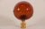 Not Yet Made - Made To Order Blown Glass Lamp Finial - Bottle Brown For Sale - Image 5 of 5