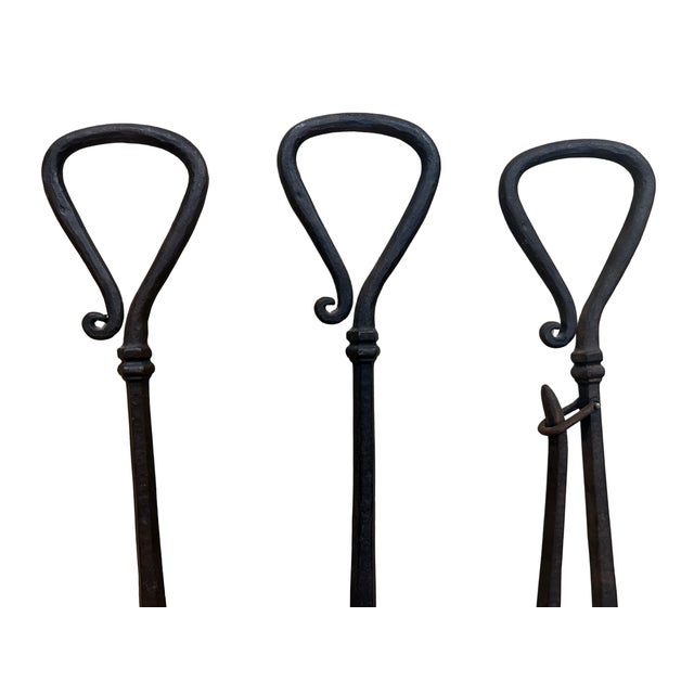 Arts & Crafts Fireplace Tool Set For Sale In New York - Image 6 of 11