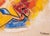 Red Flame is an original artwork realized by Giorgio Lo Fermo (b. 1947) in 2020. Oil on canvas mounted on plywood. Hand...