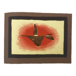 Georges Braque Lithograph P105 Au Couchant 1963
