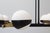 Vintage 12-Light Opal Glass and Metal Pendant Lamp from Stilnovo, 1958 For Sale - Image 10 of 18