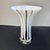 Mid-Century Modern Vintage Italian Murano Style Chocolate and White Blown Glass Vase For Sale - Image 3 of 6