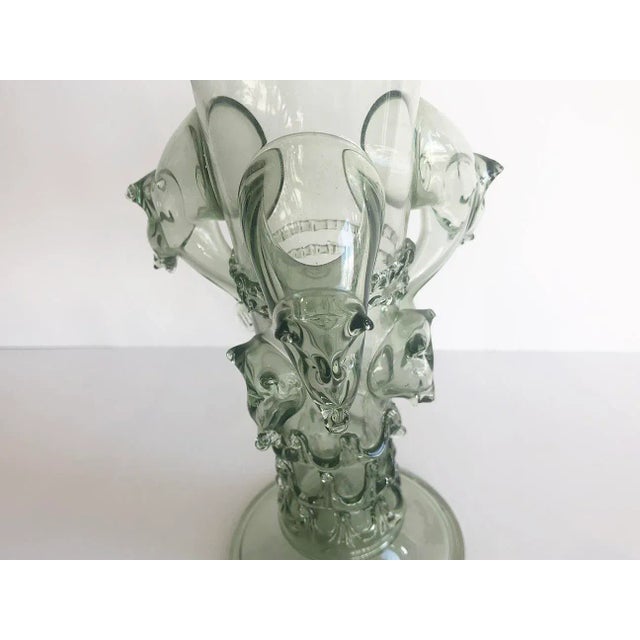 Venetian Glass Beaker Featuring Wild Boar Motif For Sale - Image 4 of 6