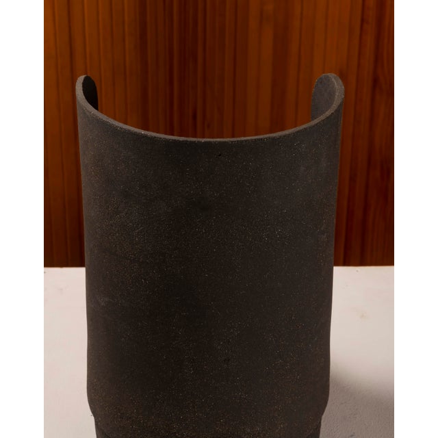 Sculptural Table Lamp in Turned Ceramic, 1970s For Sale - Image 10 of 12