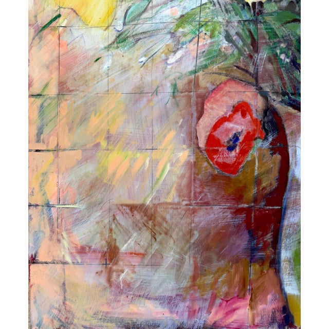 Giosetta Fioroni “Dreaming Day for Odilon” Monumental Work, Exhibited Rome 1984 For Sale - Image 4 of 18