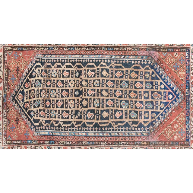 Early 20th Century Persian Khamseh Rug For Sale - Image 13 of 16