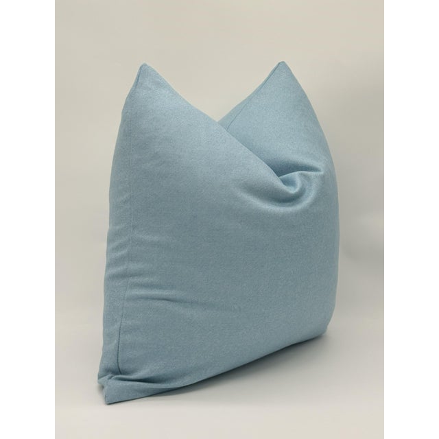 Chambray Decorative Throw Pillow Cover For Sale In Boston - Image 6 of 8