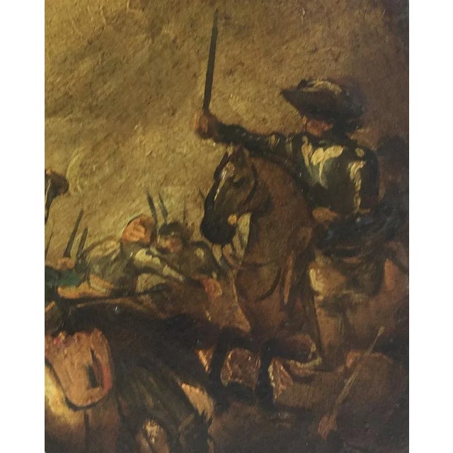 After Salvator Rosa, Cavalry Battle, 2002, Oil on Canvas For Sale - Image 6 of 8