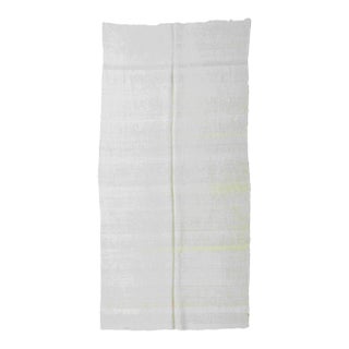 Vintage Modern Turkish Hemp Kilim Rug - 4`9" X 10`1" For Sale