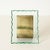 Large Nile Green Chiseled Crystal and Brass Photo Frame from Fontana Arte, Italy, 1940s For Sale - Image 3 of 15