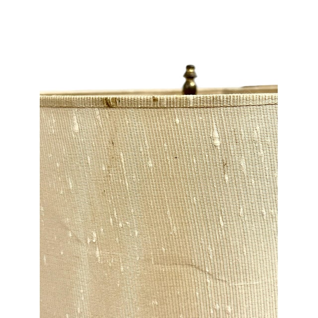 Brown Vintage Mid Century Modern Floor Table Lamp For Sale - Image 8 of 18
