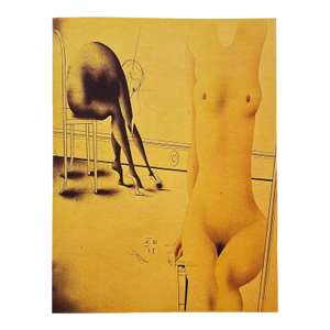 Paul Wunderlich 44 Personnage en Jaune 1974