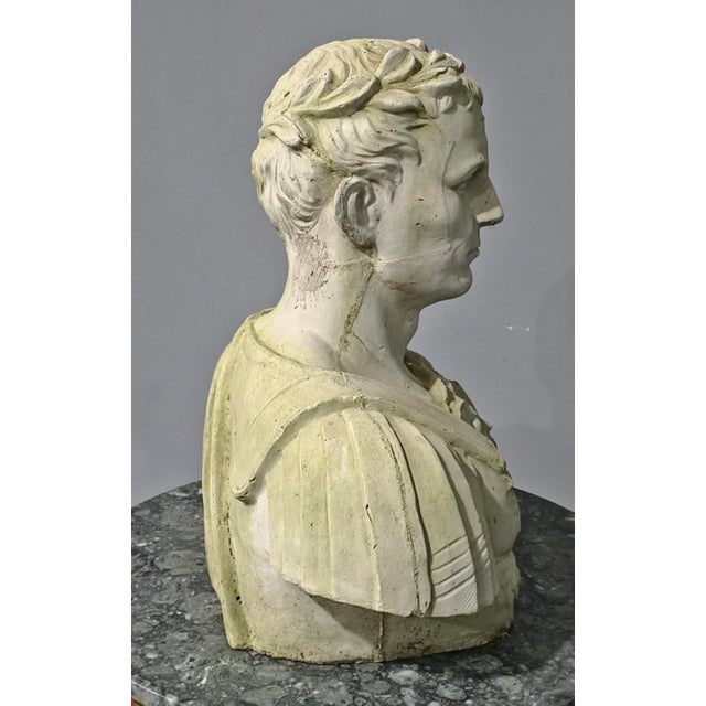 1930s Large Stone Gladiator Bust, 1930 For Sale - Image 5 of 8